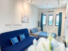 Blue Studio Suite 1-4pax B'Worth Prai@SwimmingPool